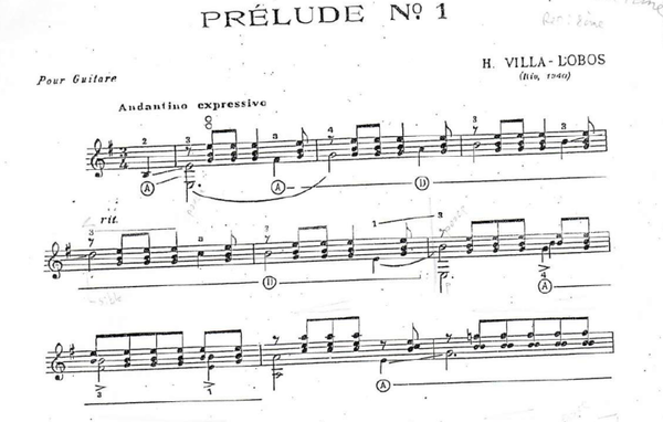 Prélude No 1 - Heitor Villa Lobos