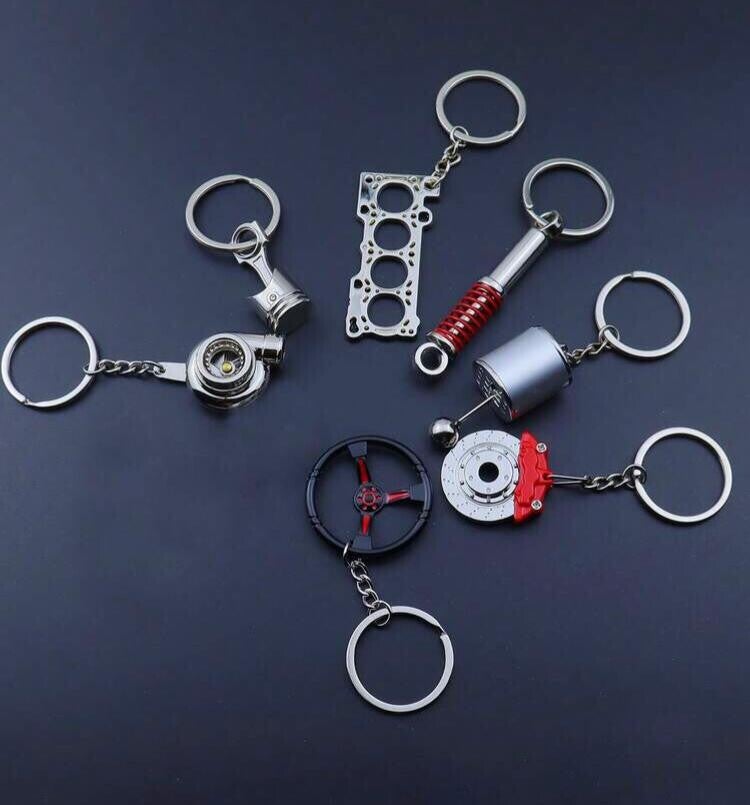 Portachiavi pezzi automobilistici