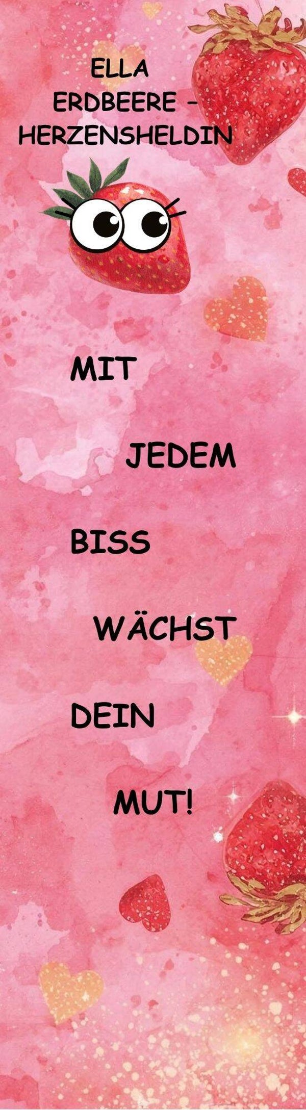 Lesezeichen: Ella Erdbeere