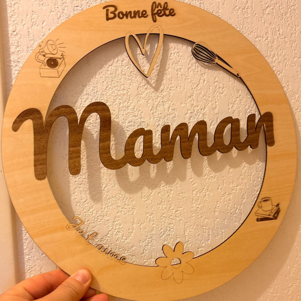 Plaque décorative évenement