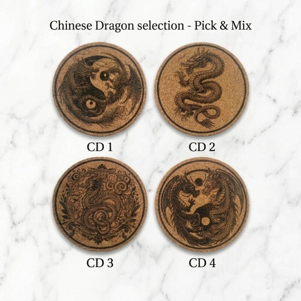 Chinese Dragon Bundle Set of 4 Pick & Mix