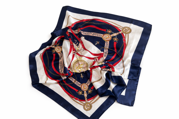 Piękna damska apaszka w eleganckim stylu