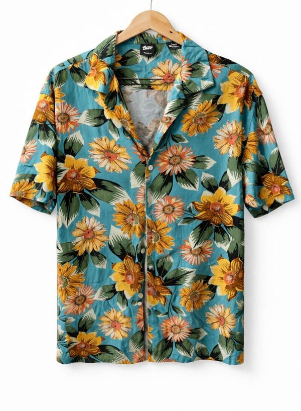 Koszula w kwiatowy wzór