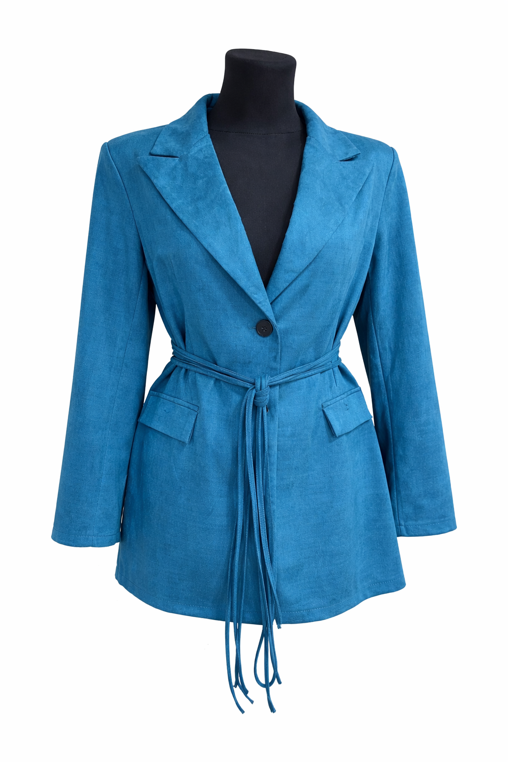 Marynarka w kolorze morskim