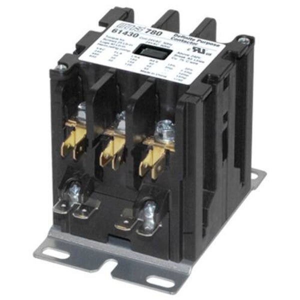 MARS 3 Pole 30 FLA Definite Purpose Contactor | 120V Coil SKU #:42BF35A-F-MAR MFG #:61431