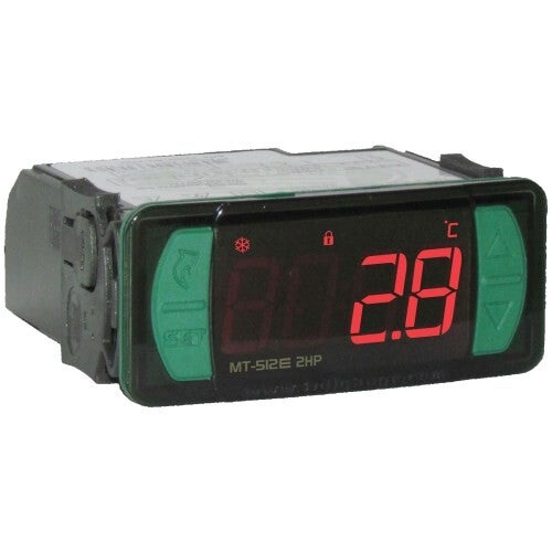Full Gauge Digital Controller for Heating and Cooling with Defrost and Indicator | 115/230 VAC SKU #:MT-512E-2HP-ECO MFG #:MT-512E-2HP