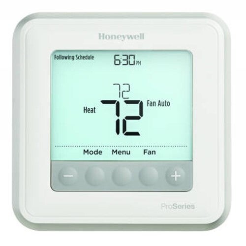 Resideo T6 Pro Programmable Thermostat | 7-Day, 5-2, 5-1-1 or Non-Programmable