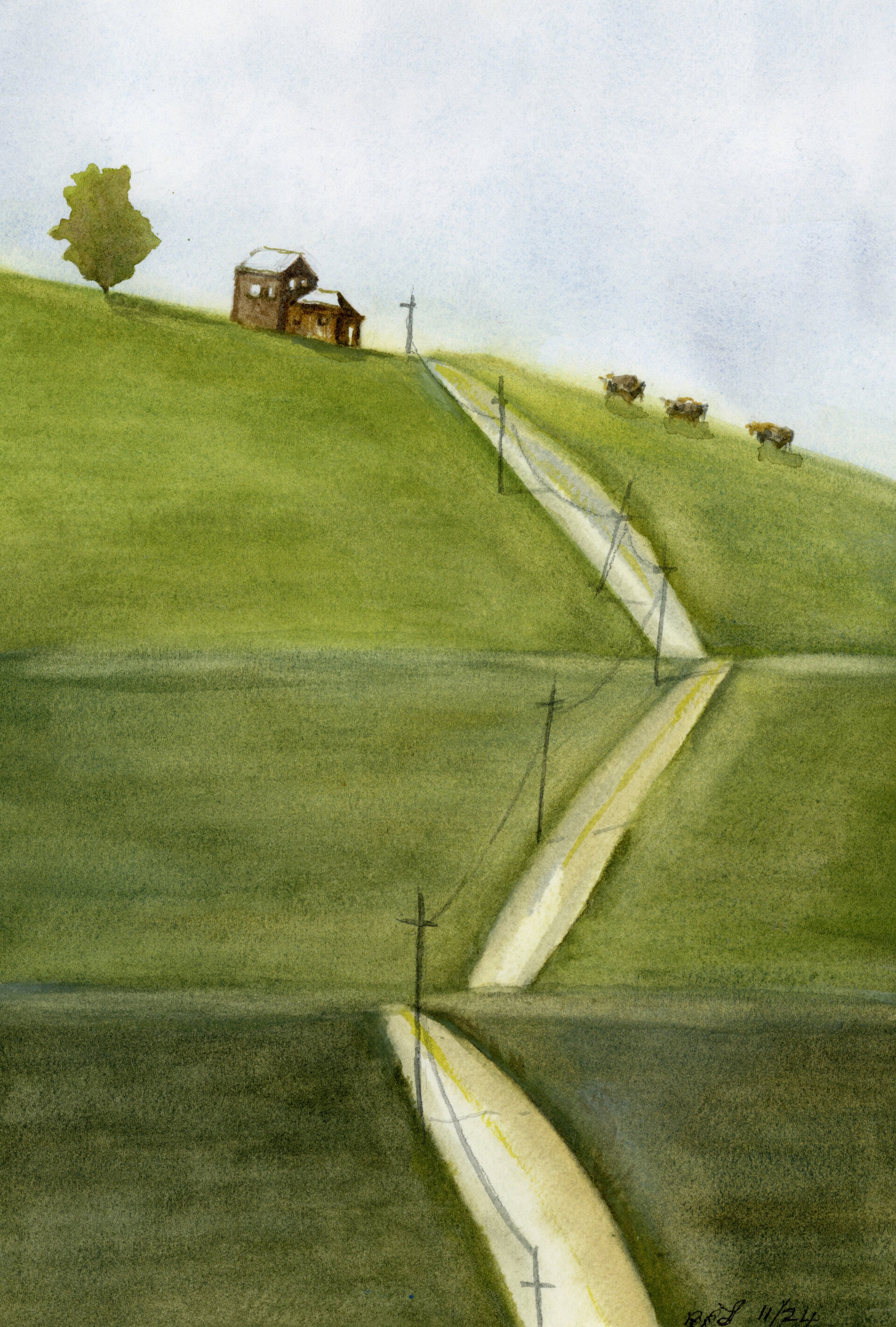 Where the Grass is Greener Limited Edition Print