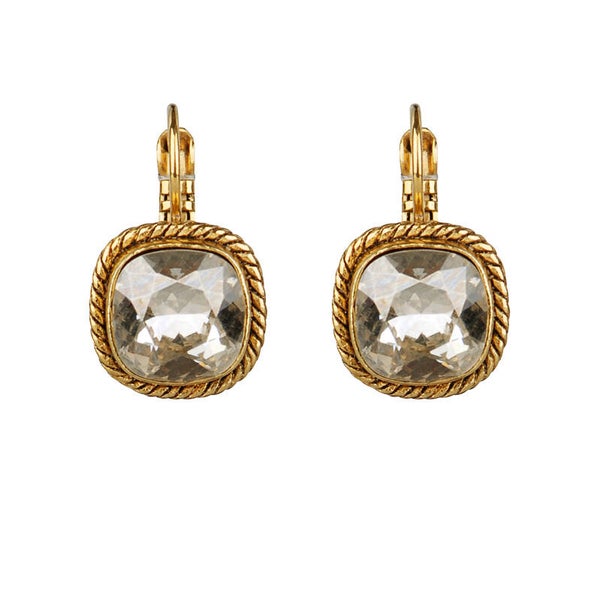 Camps & Camps Dormeuses Swarovski Silver Dust Goud