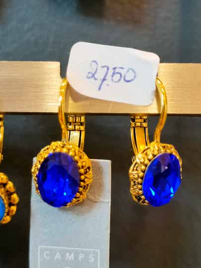 SALE Camps & Camps Dormeuses Swarovski Saffierblauw
