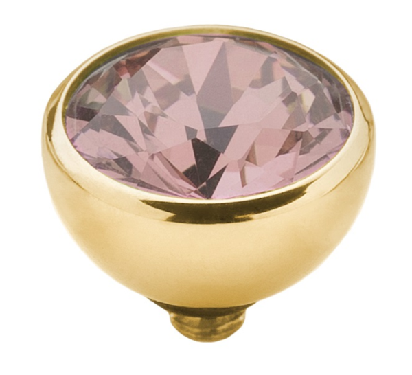 Melano Jewelry Twisted CZ Blush