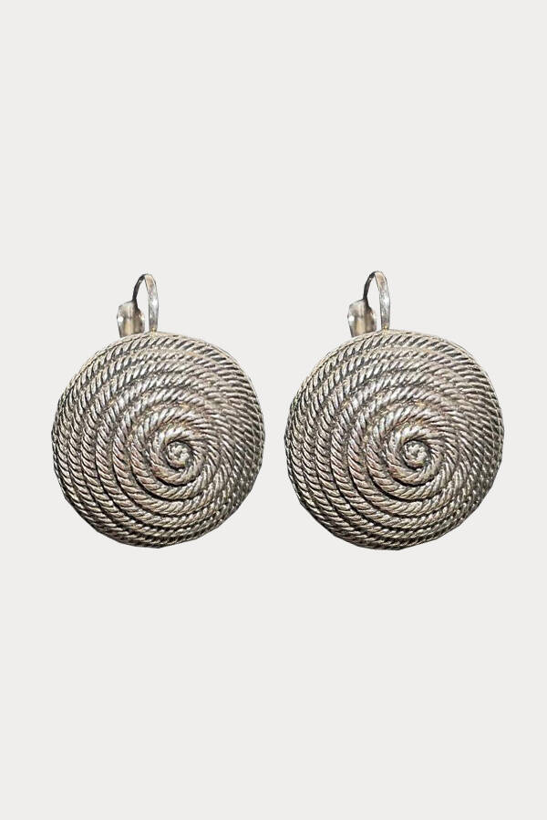 Camps & Camps Oorbellen silver plated dormeuse rond