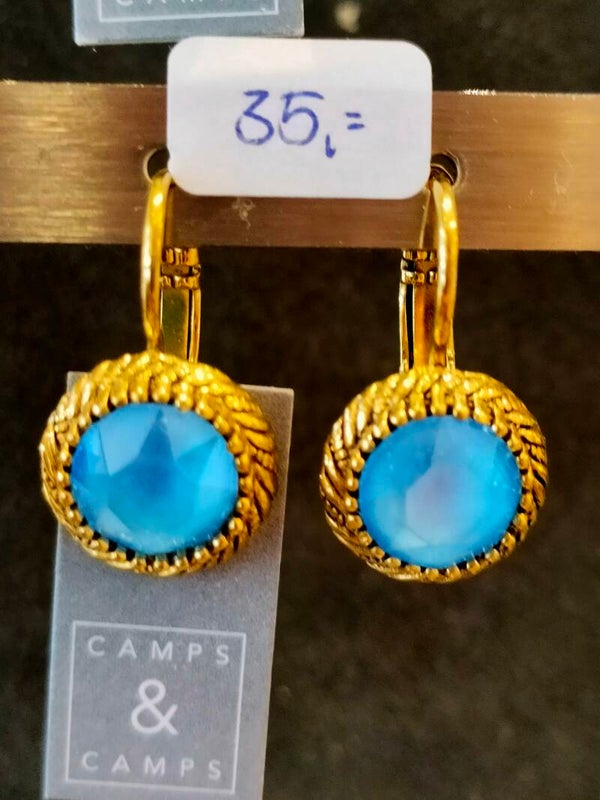 SALE Camps & Camps Dormeuses Goud Swarovski Opaal Blauw