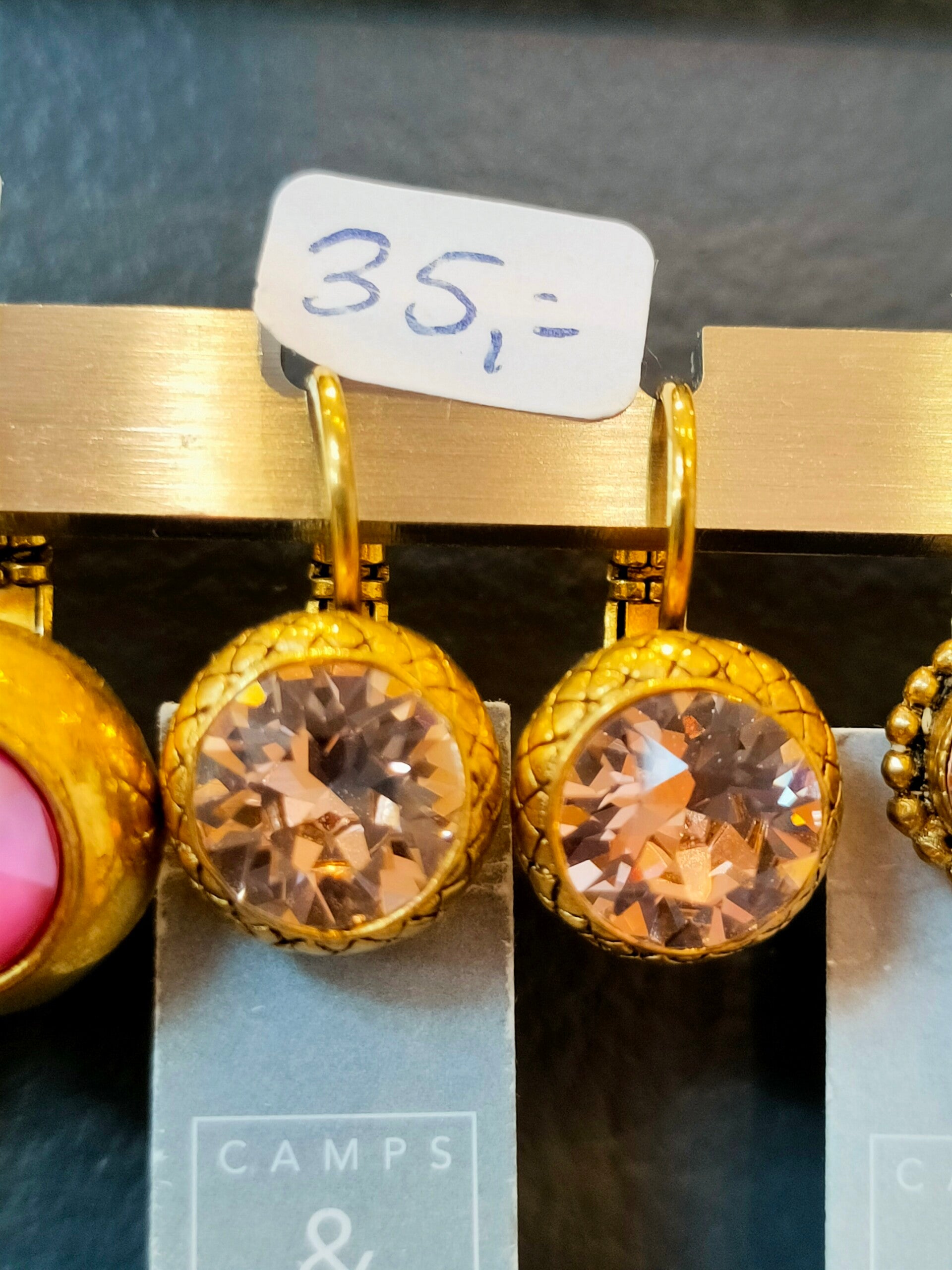 SALE Camps & Camps Dormeuses Goud Swarovski Kristal Roze