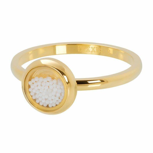 SALE iXXXi Jewelry vulring 2mm White Balls Goud