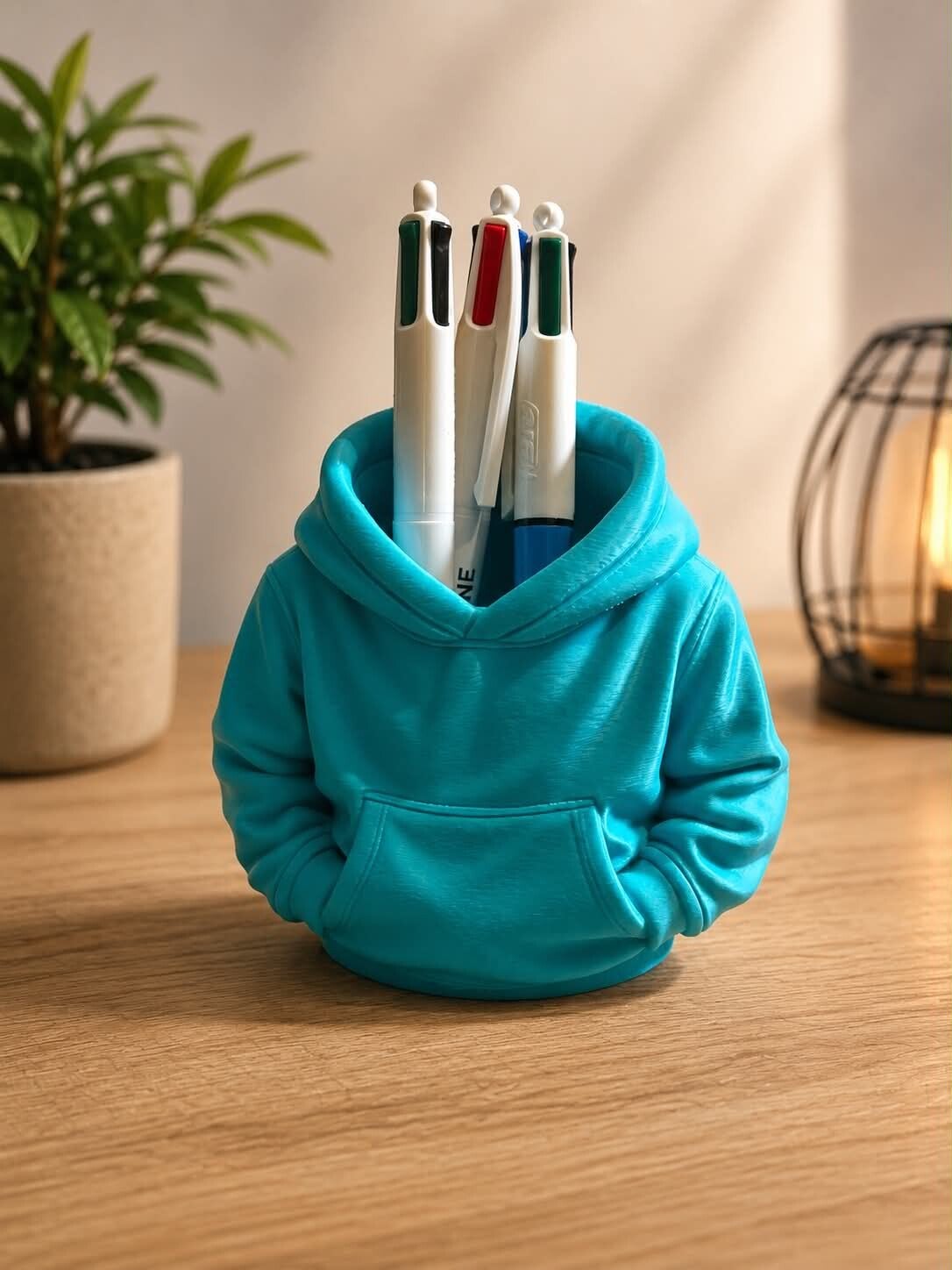 Pot à Crayons « Sweat à Capuche » – Impression 3D