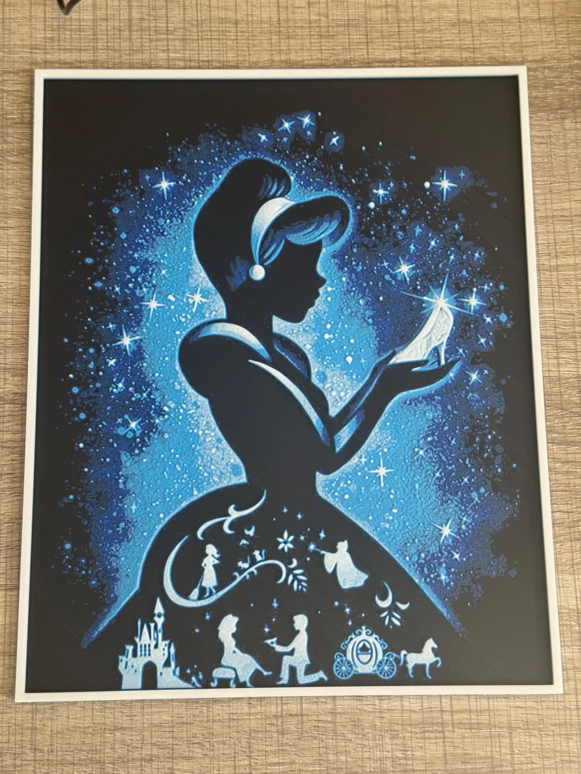 Tableau 3D Cendrillon