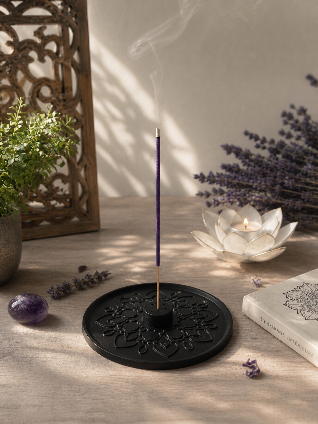 Porte encens Mandala