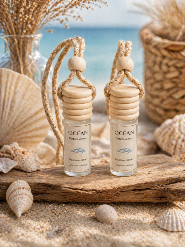 Diffuseur de parfum voiture Océan – Fraîcheur marine et bien-être au quotidien