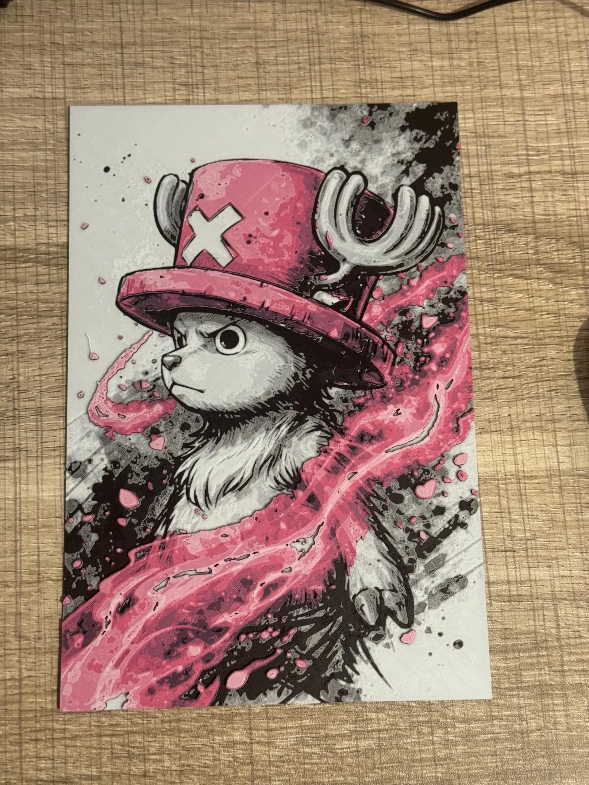 Tableau 3D Tony Tony Chopper