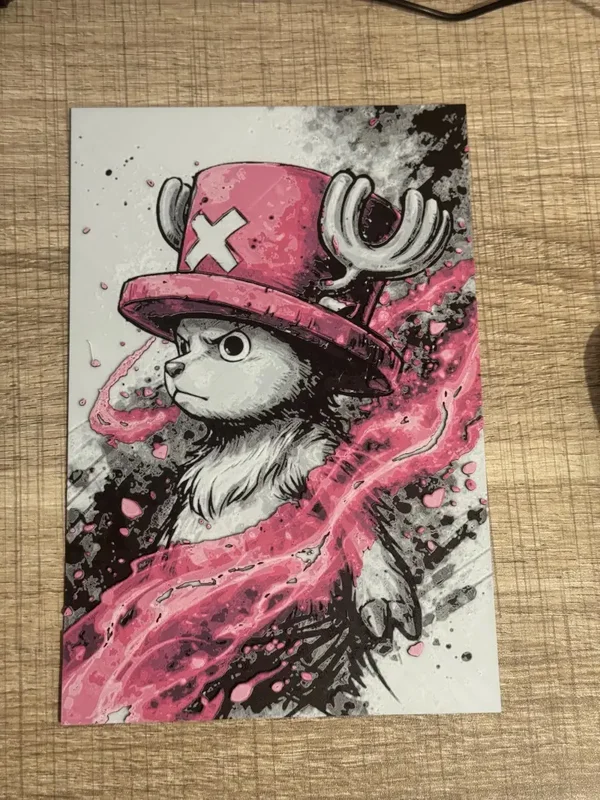 Tableau 3D Tony Tony Chopper