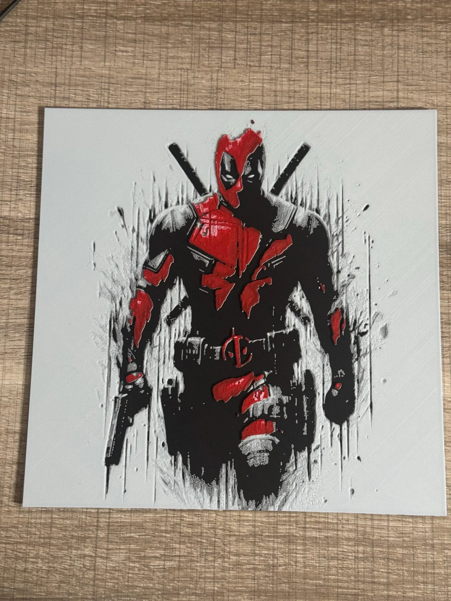 Tableau 3D Deadpool