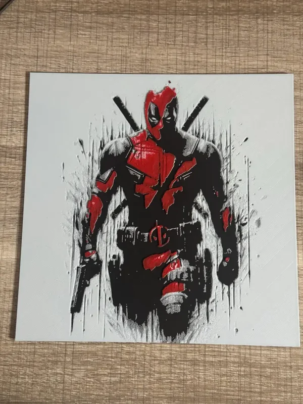 Tableau 3D Deadpool
