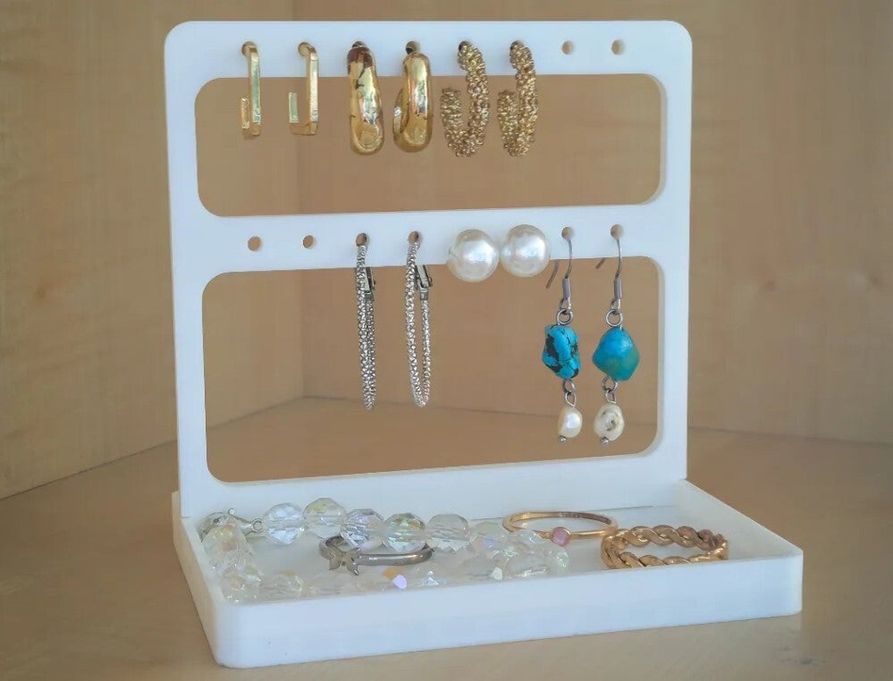 Mini Organisateur à Boucles d'Oreilles et Bijoux