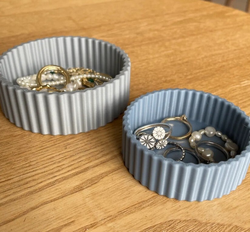Plateaux d’Organisation Décoratifs – Lot de 2 Tailles