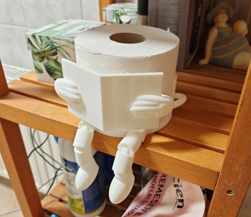 Porte Papier Toilette Original « Petit Lecteur »