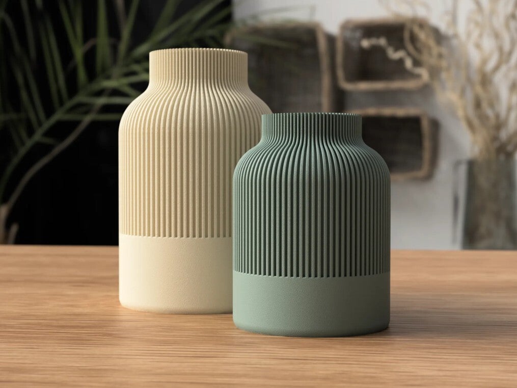 Vase Décoratif Japandi – Impression 3D
