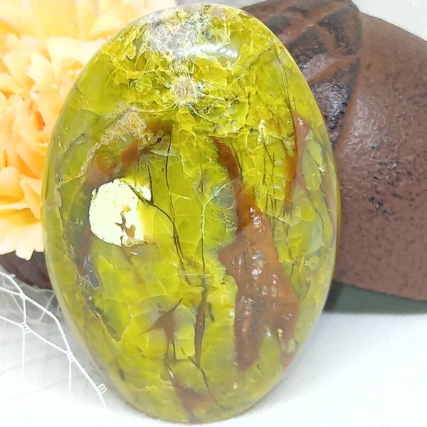 Opale Verte naturelle de Madagascar Qualité AA 194g