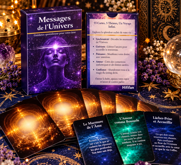 Messages de l'univers - Orcales de 55 cartes