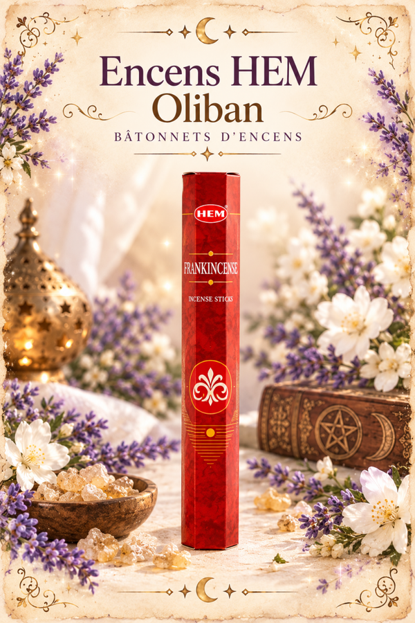 Encens HEM Oliban en Bâtonnets 57g
