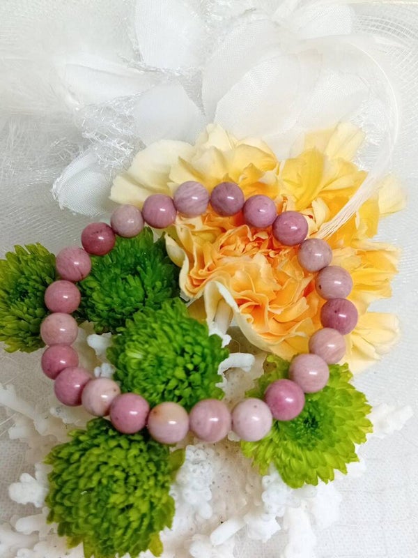 Bracelet en Rhodochrosite naturelle - 8mm