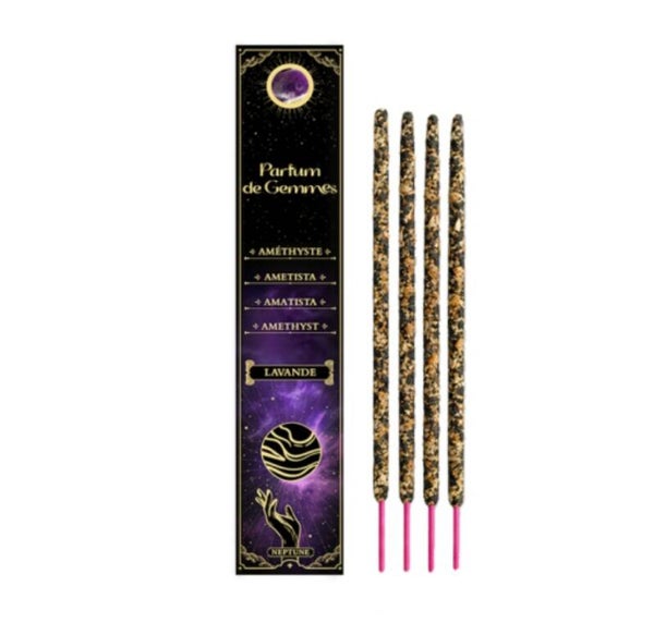 Encens Smudge Stick Parfum de Gemmes - Lavande & Améthyste
