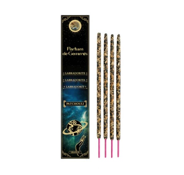 Encens Smudge Stick Parfum de Gemmes  - Patchouli & Labradorite