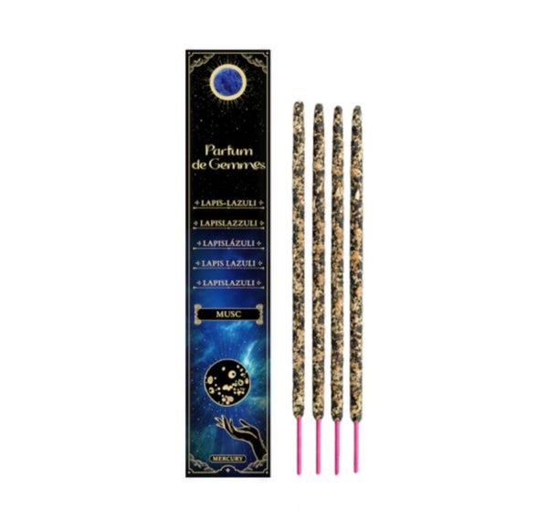 Encens Smudge Stick Parfum de Gemmes  - Musc & Lapis-Lazuli