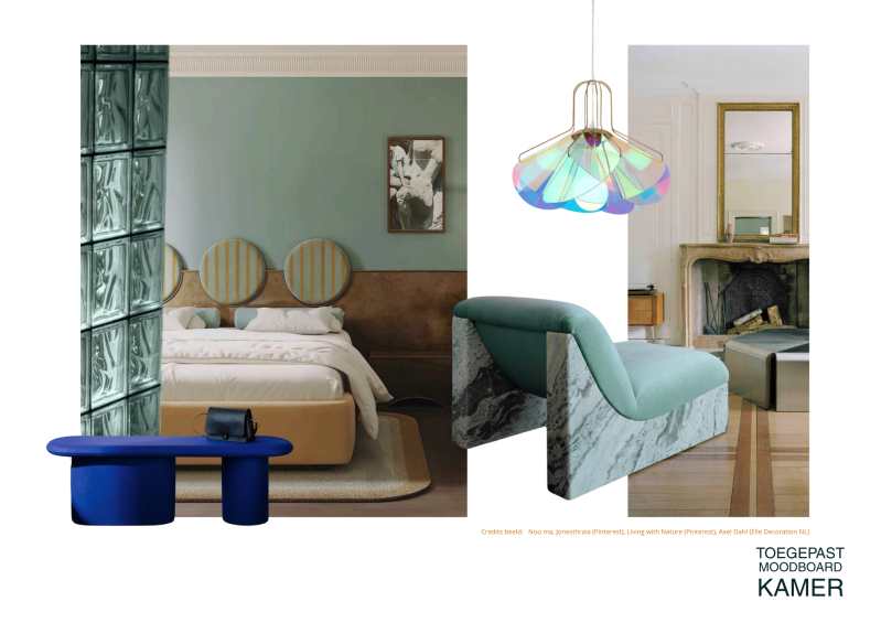 toegepast moodboard hotelkamer