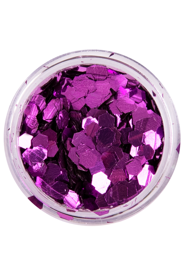 PXP biodegradable chunky glitters 2.5 gr. royal purple