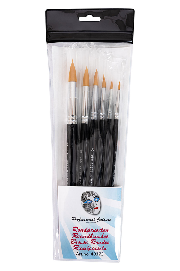 PXP Professional Colours 6 brushes Round profigrime synthetic