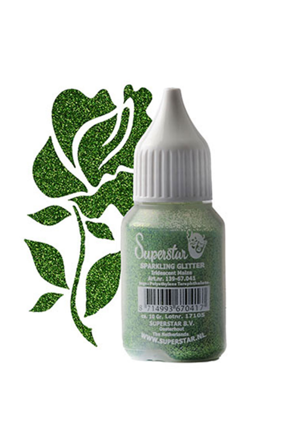 Superstar Sparkling glitter iridescent maize