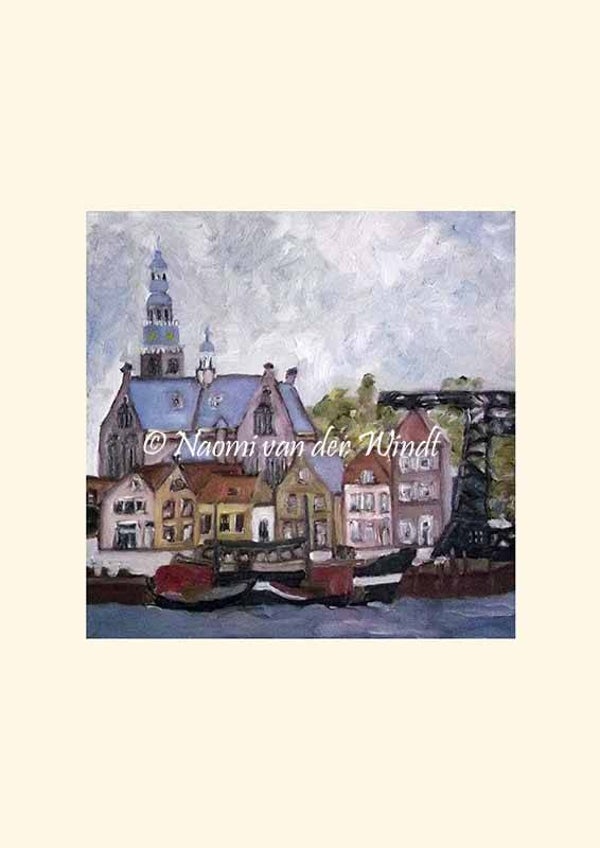 064 Groote kerk - op A4 of A3 papier