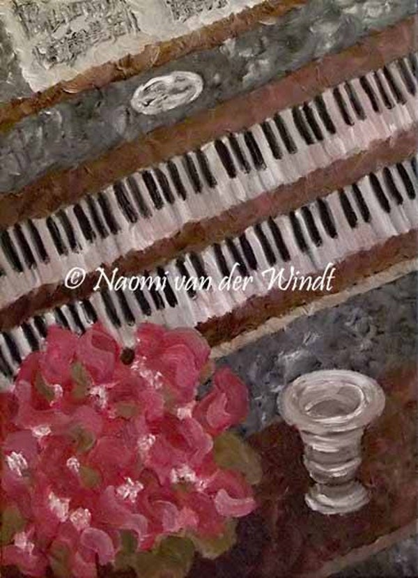 085 Orgelmuziek - kunstreproductie