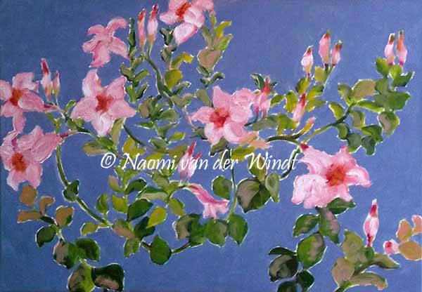 093 Zomerse bloemen - kunstreproductie