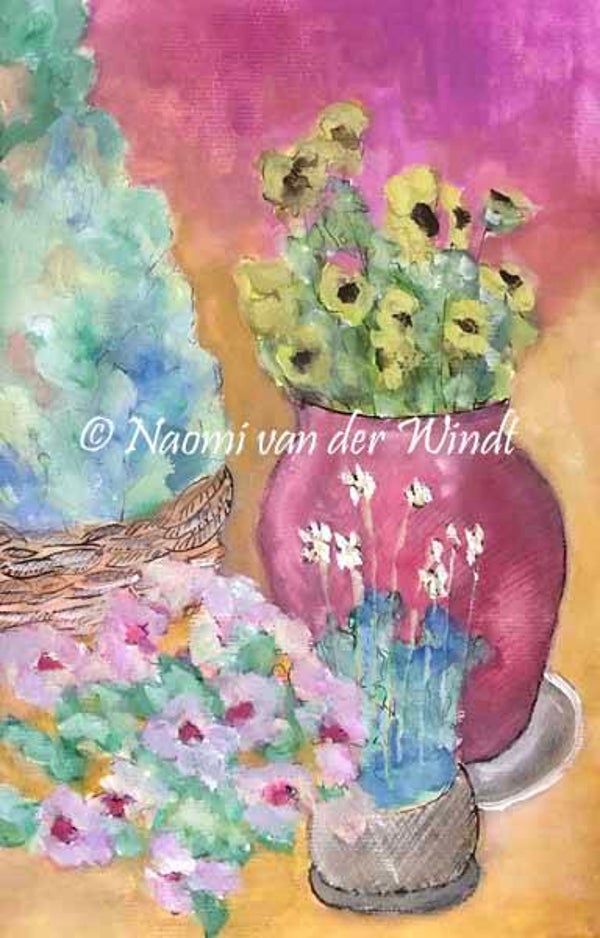 141 Buitenleven - kunstreproductie