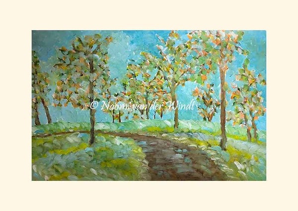 143 Herfstwandeling - op A4 of A3 papier