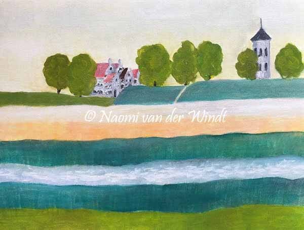 162 Vestingstad Heusden - kunstreproductie