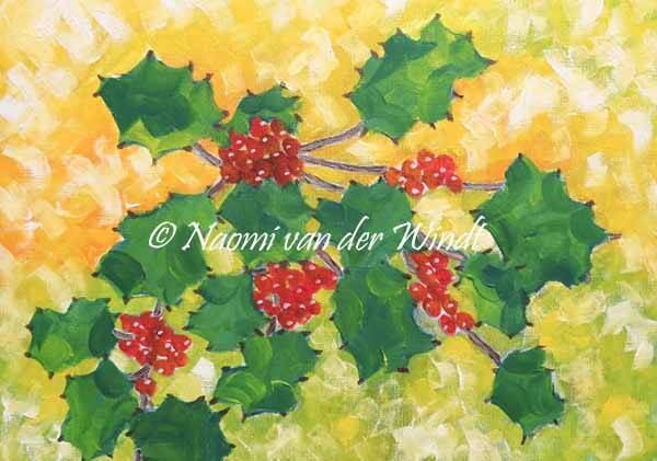 173 Hulst - dubbel gevouwen kunstkaart incl. envelop