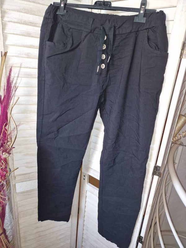 Joggpant Hose mit Zierköpfe